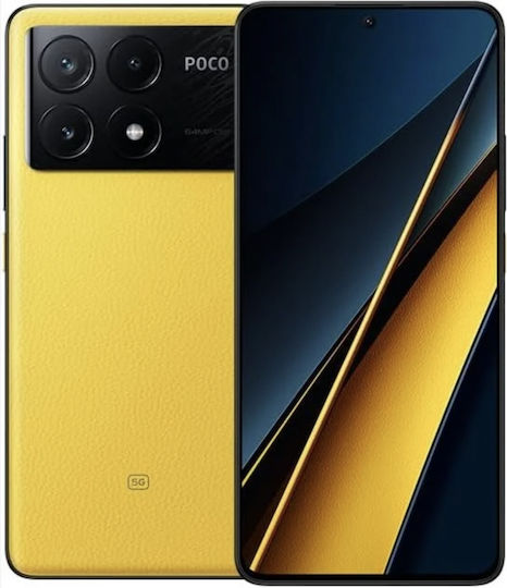 Xiaomi Poco X6 Pro 5G Dual SIM (8GB/256GB) Yellow
