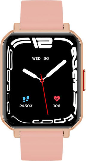 MaxCom Fit FW56 Smartwatch with Heart Rate Monitor (Carbon Pro Gold) view 5