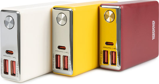 WK Wp-27 Power Bank 10000mAh 20W Power Delivery White view 9