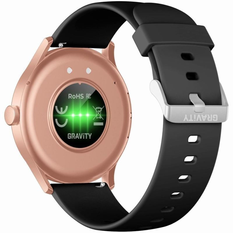 Gravity Smartwatch Black Pink Gt2-2 Pro weergave 4