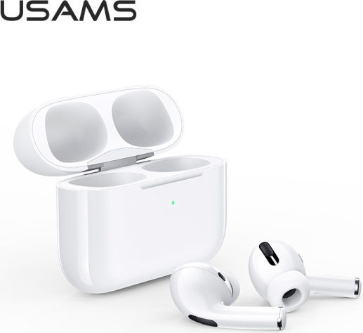 Usams US-YM001 In-ear Bluetooth Handsfree Earphones with Charging Case White view 4
