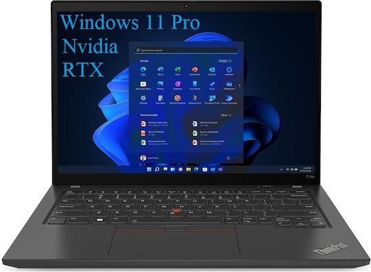 Lenovo ThinkPad P14s Gen 4 14" IPS FHD+ (i7-1360P/32GB/256GB SSD/RTX A500/W11 Pro) Villi Black (UK Keyboard)