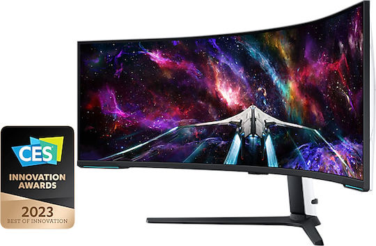 Samsung Odyssey Neo G9 G95NC Ultrawide VA HDR Curved Gaming Monitor 57" 7680x2160 240Hz with Response Time 1ms GTG view 5