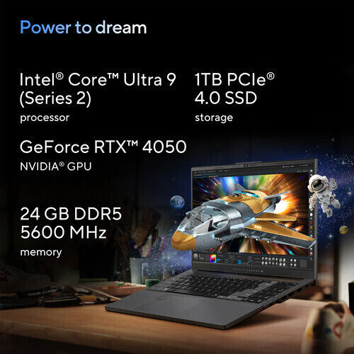 Asus Vivobook Pro 15 N6506CU-PS97 15.6" OLED 120Hz (Ultra 9-285H/24GB/1TB SSD/W11 Home) (US Keyboard) view 2