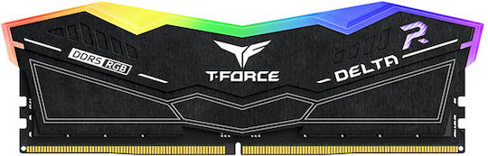 TeamGroup Delta RGB 32GB DDR5 RAM with 2 Modules (2x16GB) and 6400 Speed for Desktop (FF3D532G6400HC40BDC01)
