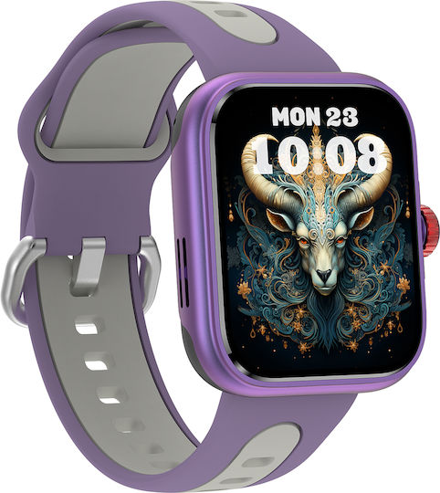 iSEN S216 Smartwatch (Purple) view 1