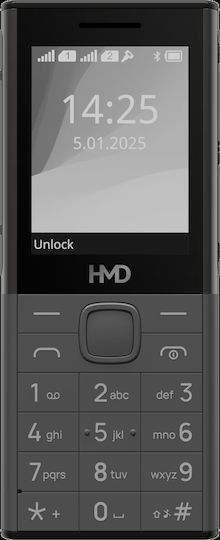 HMD 150 Music Dual SIM Mobile with Buttons (Greek Menu) Black view 3