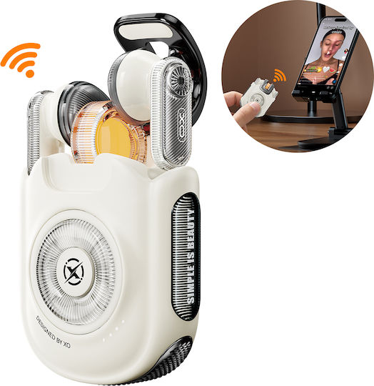 XO G39 Earbud Bluetooth Handsfree Earphones with Charging Case Beige view 9