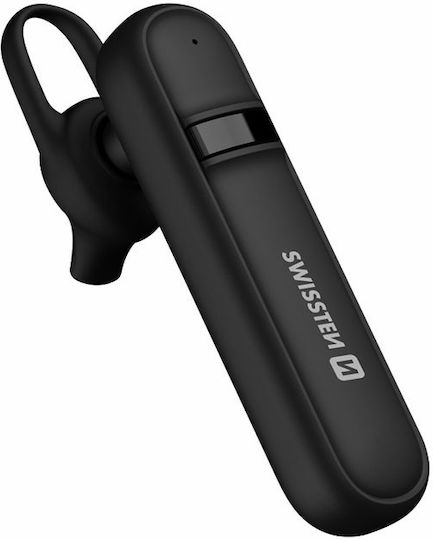 Swissten 51104100 Earbud Bluetooth Handsfree Earphone Black view 1