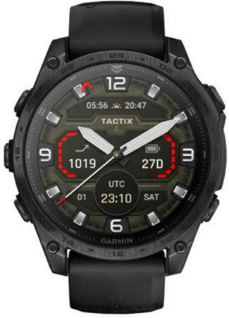 Garmin Tactix 8 AMOLED Titanium 47mm Waterproof Smartwatch with Heart Rate Monitor (Black) view 1