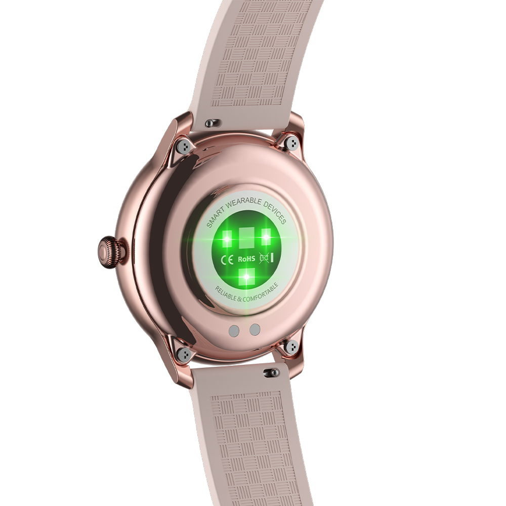 LadyCrown FiT Aluminium Smartwatch with Heart Rate Monitor (Gold) vue 9