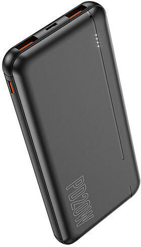 Lamtech Power Bank 10000mAh 22.5W with 2 USB-A Ports and USB-C Port Power Delivery / Quick Charge 3.0 Black
