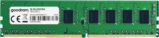GoodRAM DDR4 with Module 1x16GB and Speed 3200 for Desktop W-DL32D16G
