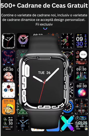 Smartwatch Fitness Bracelet I7 By D&k Call Sms Social Media Notifications Physical Activity Monitoring Sleep Heart Rate Pedometer Music Player Pink view 5