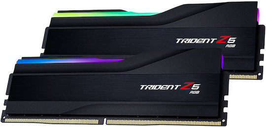 G.Skill Trident Z5 RGB DDR5 32GB RAM with 2x16GB Modules and Speed 7200 for Desktop F5-7200J3445G16GX2-TZ5RK vue 3