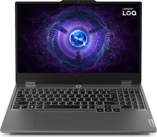 Lenovo LOQ 15IAX9 15.6" IPS FHD 144Hz (i5-12450HX/12GB/512GB SSD/GeForce RTX 4050/No OS) Luna Grey (International English Keyboard) view 1
