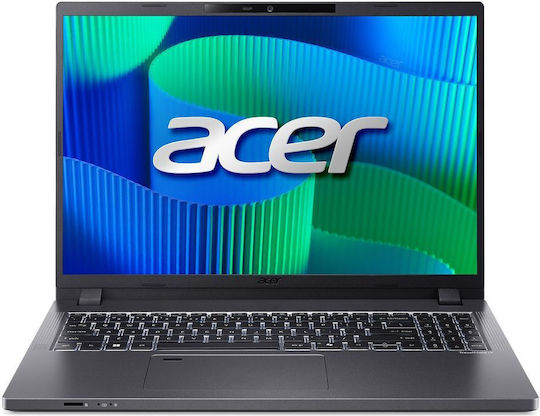 Acer TravelMate P2 16 TMP216-41-TCO 16" IPS (Ryzen 7 Pro-7735U/16GB/512GB SSD/W11 Pro) Steel Gray (DE Keyboard)
