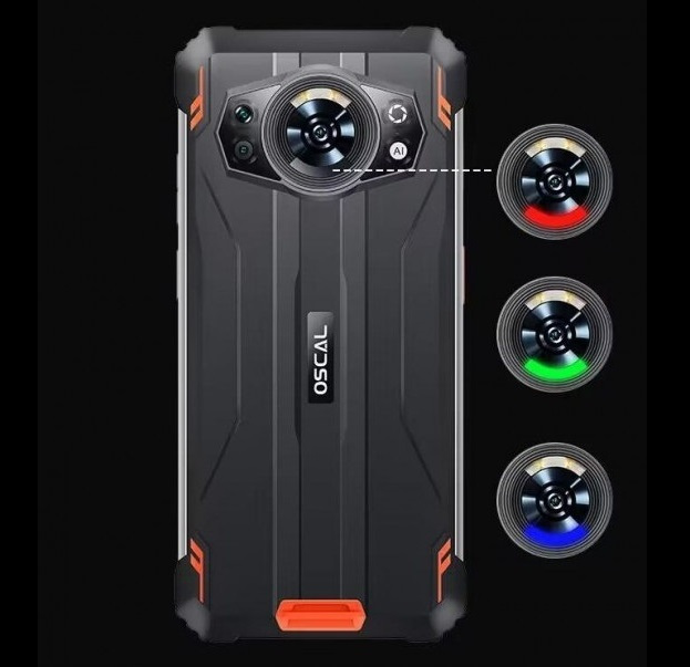 BlackView Oscal S80 Dual SIM (6/128GB) Rugged Smartphone Conquest Black view 3