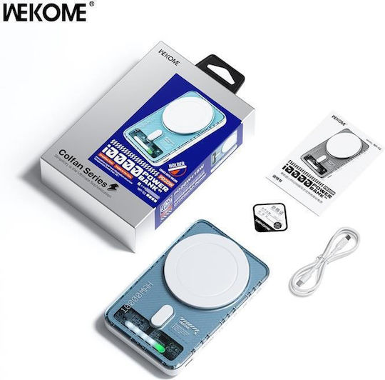 WK WP-52 MagSafe Power Bank 10000mAh 20W with USB-C Port White view 2