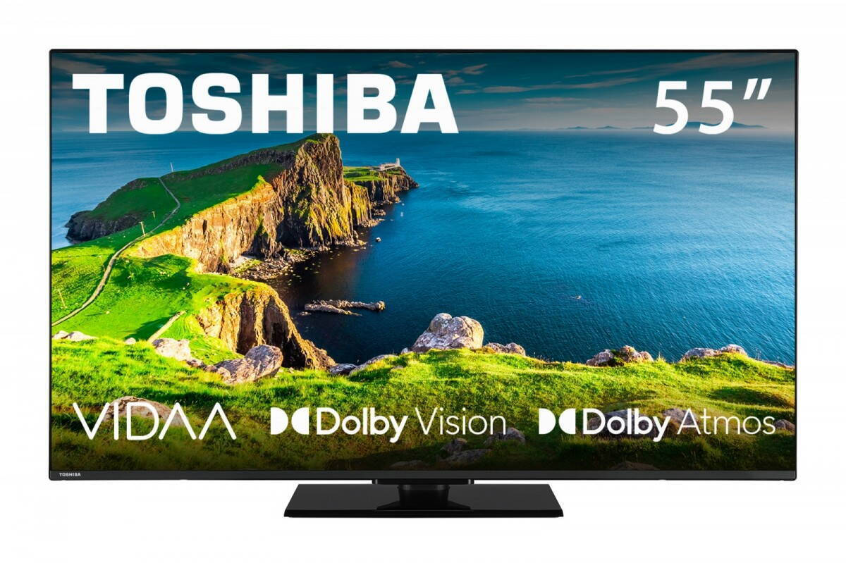 Toshiba Smart Television 55" 4K UHD LED 55UV3F63DG HDR (2024) view 1