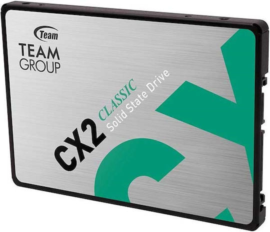 TeamGroup CX2 SSD 256GB Type 2.5'' with SATA III Connection T253X6256G0C101 view 2