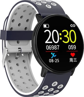 W8 Smartwatch with Heart Rate Monitor (Blue)