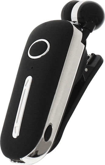 AKZ-Q8 In-ear Bluetooth Handsfree Earphone Lapel Black view 4