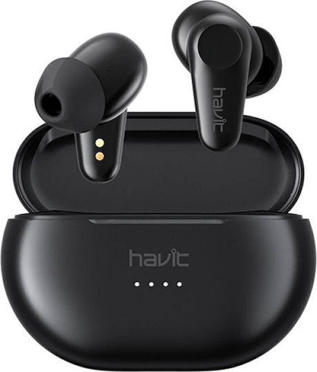 Havit TW915E In-ear Bluetooth Handsfree Earphones with Charging Case Black view 1