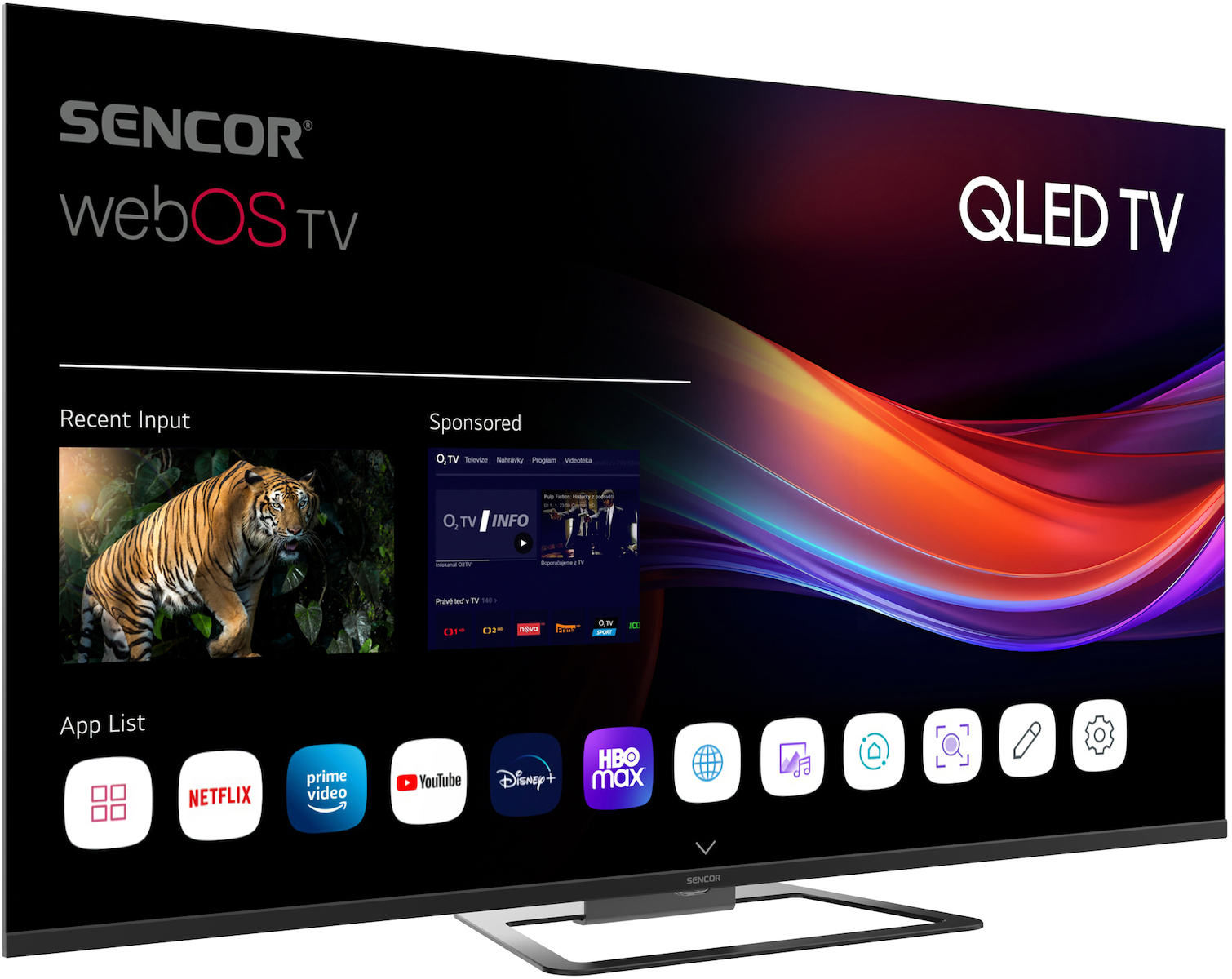 Sencor Smart Television 50" 4K UHD QLED SLE 50Q871B HDR (2025) view 3