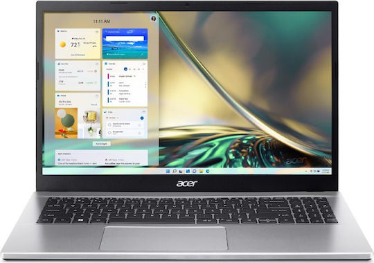 Acer Aspire 3 A315-59-53SJ 15.6" FHD (i5-1235U/8GB/512GB SSD/W11 Home) Pure Silver (GR Keyboard)