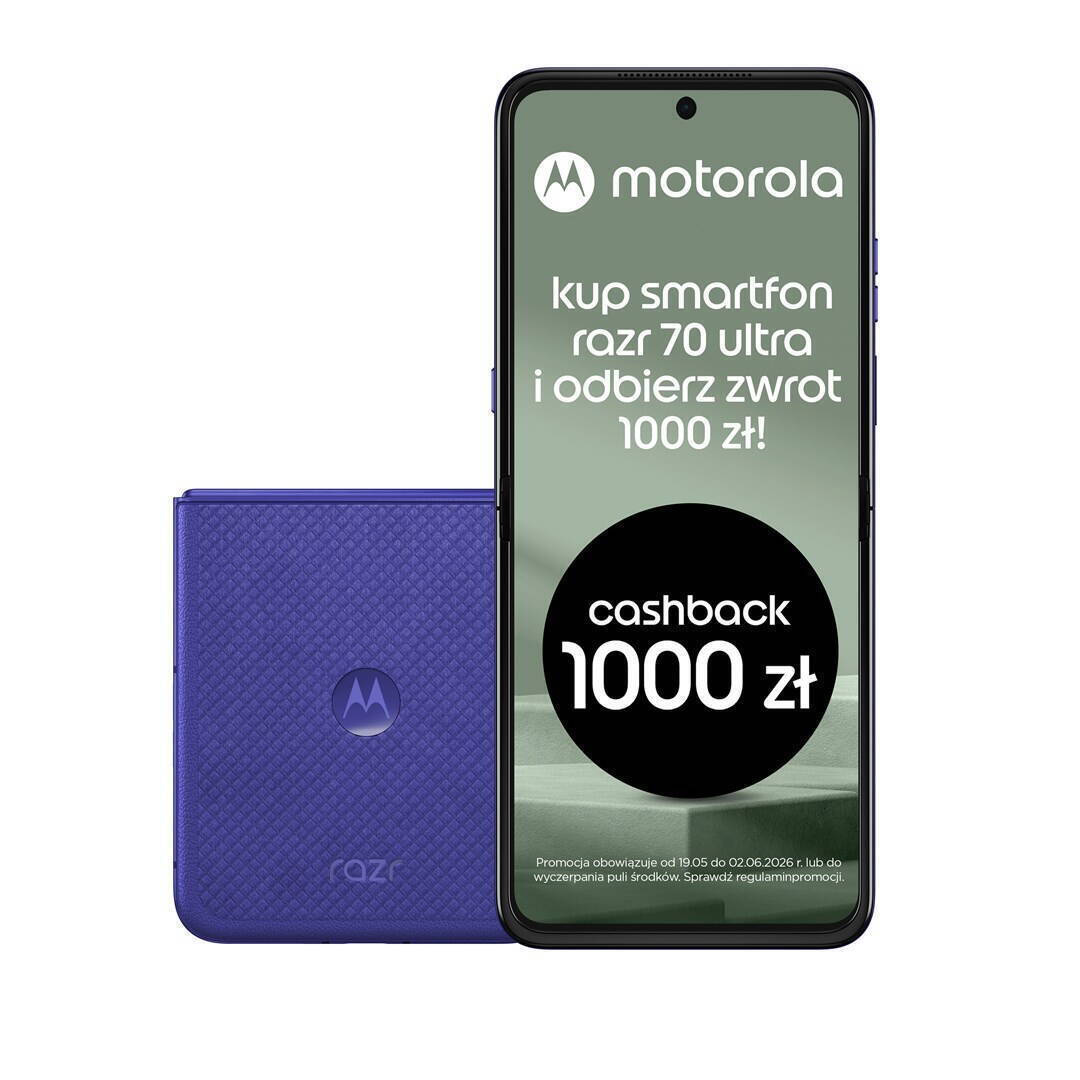Motorola Razr 70 Ultra 5G (16/512GB) Orient Blue view 2