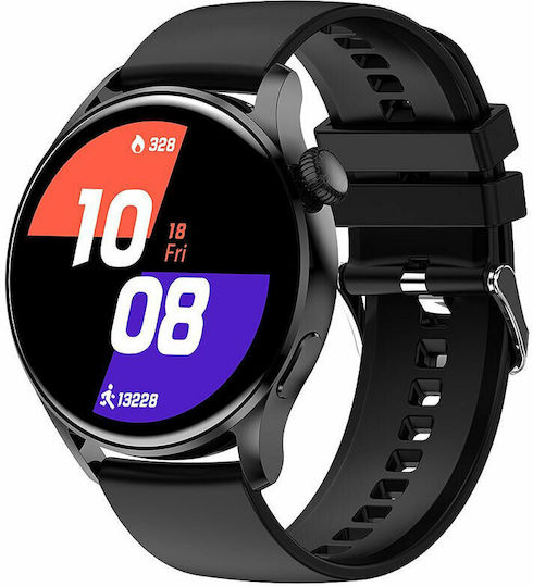 XO Watch 3 46mm with Heart Rate Monitor (Black) view 3