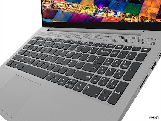 Lenovo IdeaPad 5 15ALC05 15.6" IPS FHD (Ryzen 5-5500U/8GB/512GB SSD/W11 S) Platinum Grey (GR Keyboard) vue 6