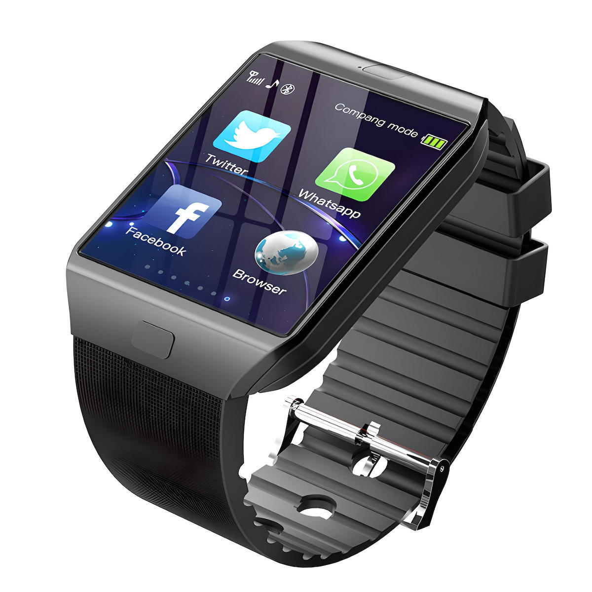 E039 Smartwatch with SIM (Black) view 9