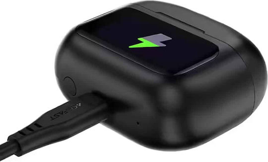 Acefast W6 In-ear Bluetooth Handsfree Earphones with Charging Case Black vista 4