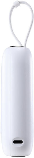 Joyroom Colorful Series JR-L012 Power Bank 10000mAh 22.5W with 2 USB-C Ports White view 2