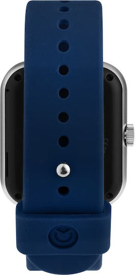 Sector S03 Smartwatch with Heart Rate Monitor (Blue Silicone) view 4