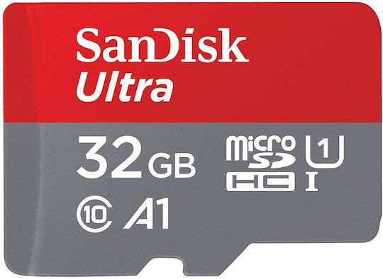 Sandisk Ultra microSDHC 32GB U1 A1 UHS-I 120MB/s with Adapter
