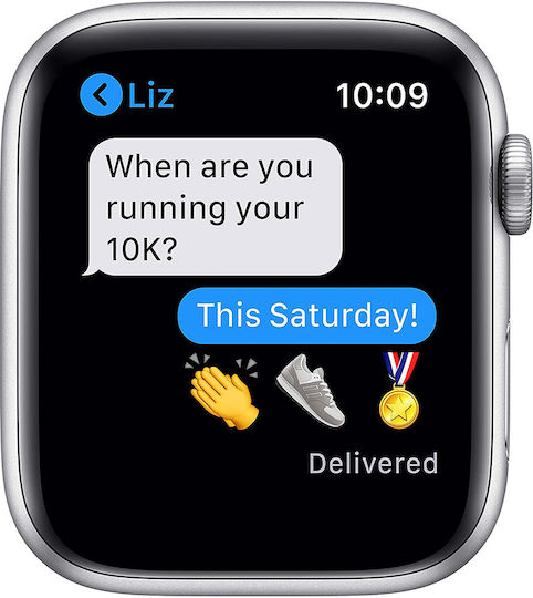 Apple Watch Series 6 Aluminium 40mm Waterproof with Heart Rate Monitor (White) view 9