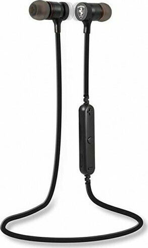 Ferrari Training In-ear Bluetooth Handsfree Earphones Black view 1