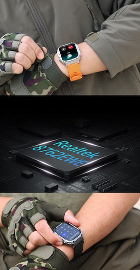 Gravity Gt6-2 42mm Smartwatch with Heart Rate Monitor (Multicolour) vista 8