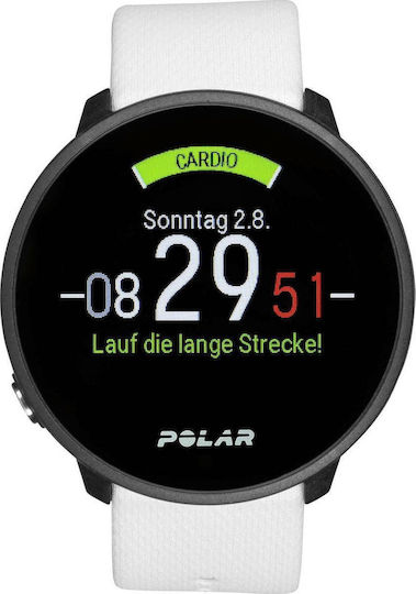 Polar Unite Waterproof Smartwatch with Heart Rate Monitor (White) view 3