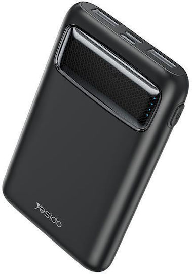 Yesido YP33 Power Bank 5000mAh with 2 USB-A Ports Black