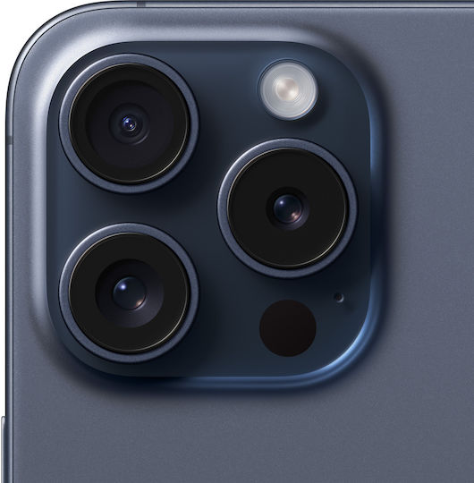 Apple iPhone 15 Pro 5G (8GB/128GB) Blue Titanium view 5