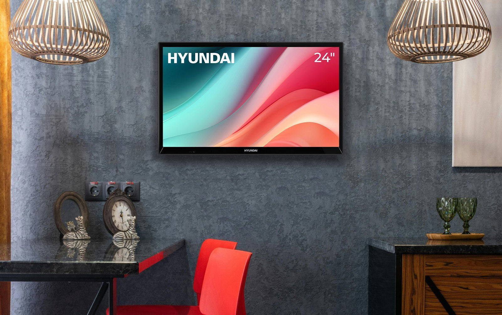 Hyundai Television 24" HD Ready LED HLP24T329 (2023) view 7