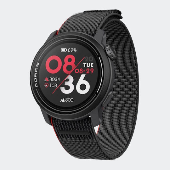 Coros Pace 3 Smartwatch with Heart Rate Monitor (Ink)
