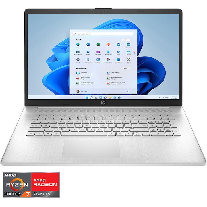 HP HP 17 17.3" IPS FHD (Ryzen 7-7730U/16GB/1TB SSD/W11 Home) (International English Keyboard) view 1