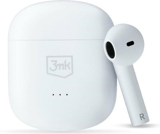 3MK MovePods In-ear Bluetooth Handsfree Earphones with Sweat Resistance and Charging Case White view 5