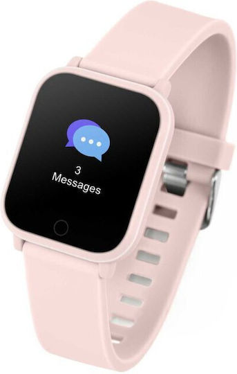 Reflex Active Series 10 42mm Smartwatch with Heart Rate Monitor (Pink) view 5