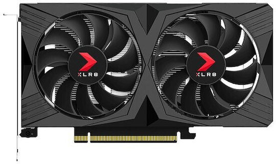 PNY GeForce RTX 4060 8GB GDDR6 OC XLR8 Verto DF Graphics Card vista 2